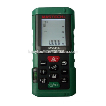 0.05-40 meters Laser Distance Meter Measurer Range Finder Built-in Bubble Level Leveler Ruler